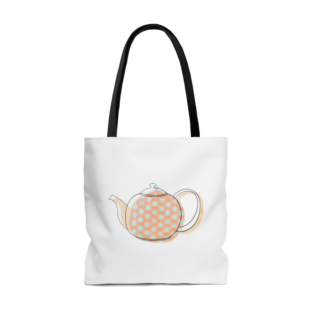 Allida May Designs Tote bag * Teapot *