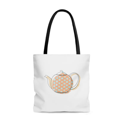 Allida May Designs Tote bag * Teapot *