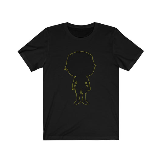 Louff4tw exclusive collector's T-shirt with yellow outline